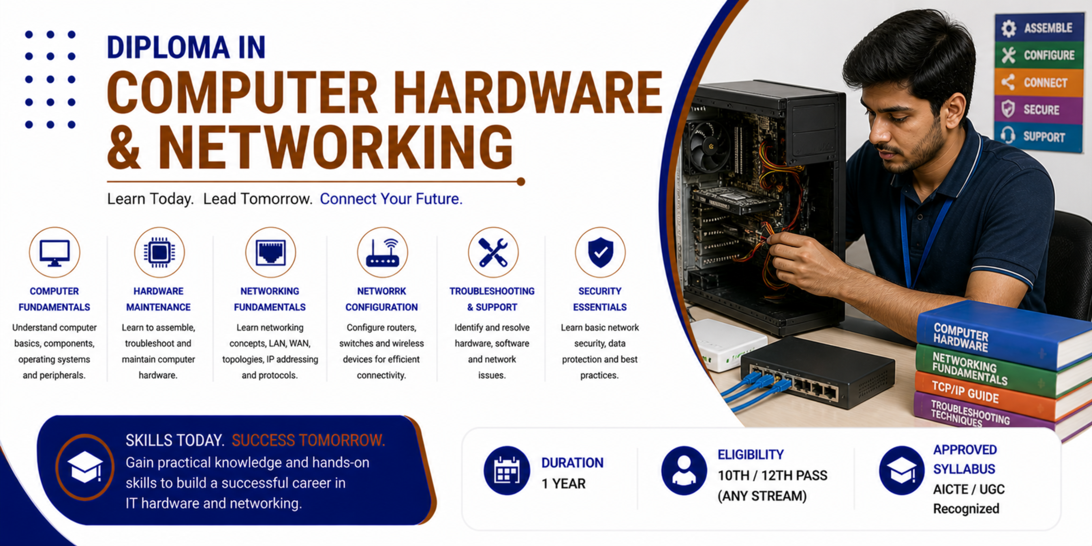 Diploma in Computer Hardware & Networking in Coimbatore